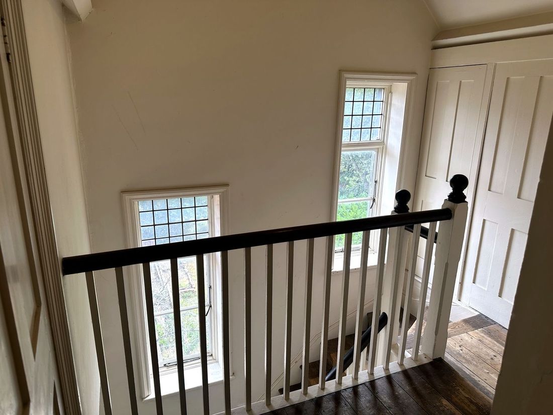 Period landing and staircase