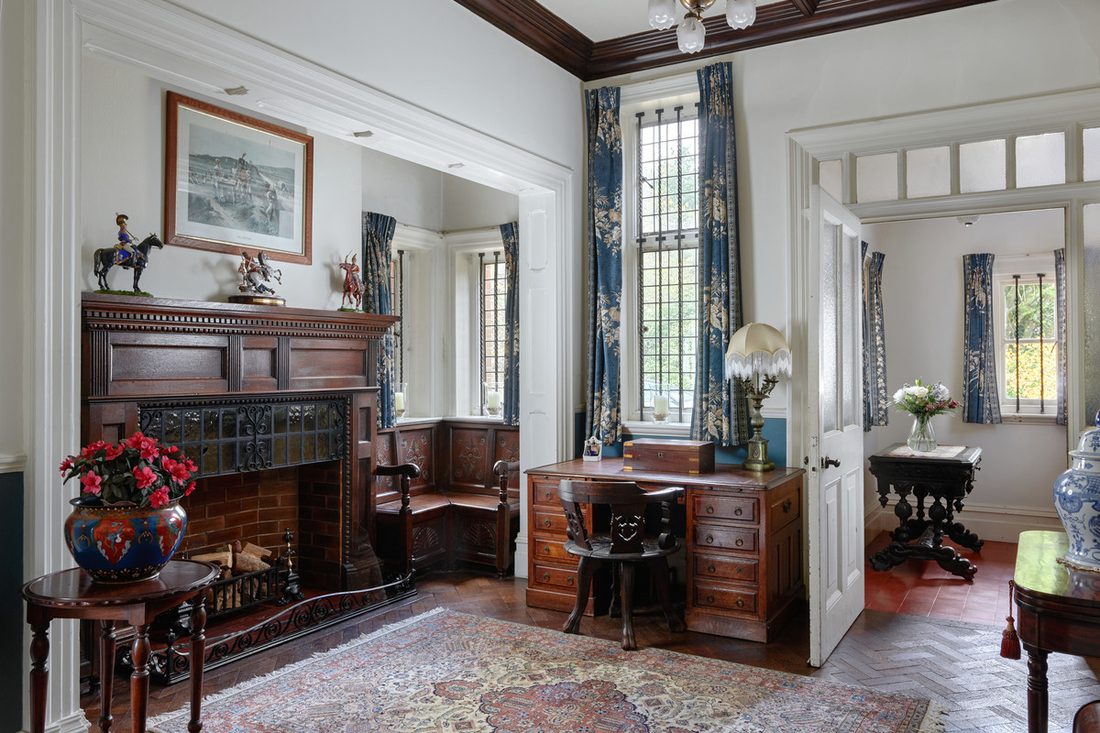 Victorian entrance reception hall